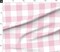 Large Pink Buffalo Check Gingham Checkered Plaid White Classic Nursery Kitchen Cottage Breakfast Custom Printed Fabric by Spoonflower Various Fabrics by the Yard or Fat Quarter